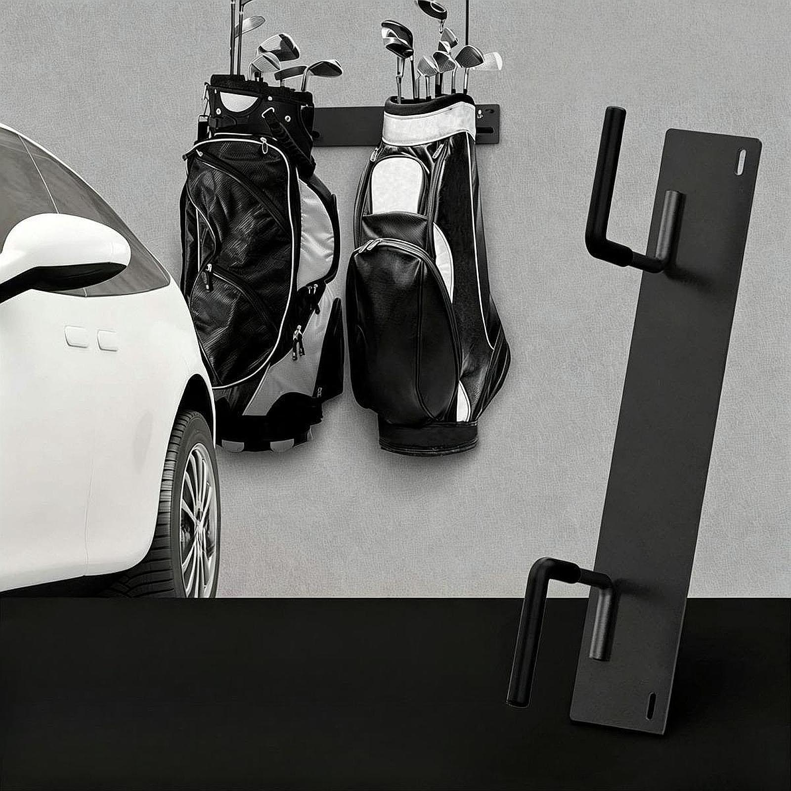 Golf Equipment Garage Organizer - Rak Organizer Tas Golf yang Dipasang