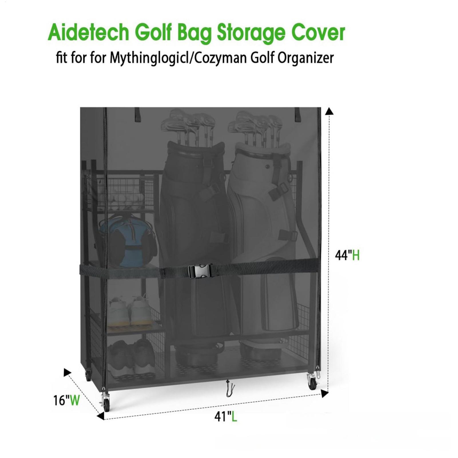 Golf Equipment Garage Organizer - Penutup Stand Tas Golf Oxford Anti