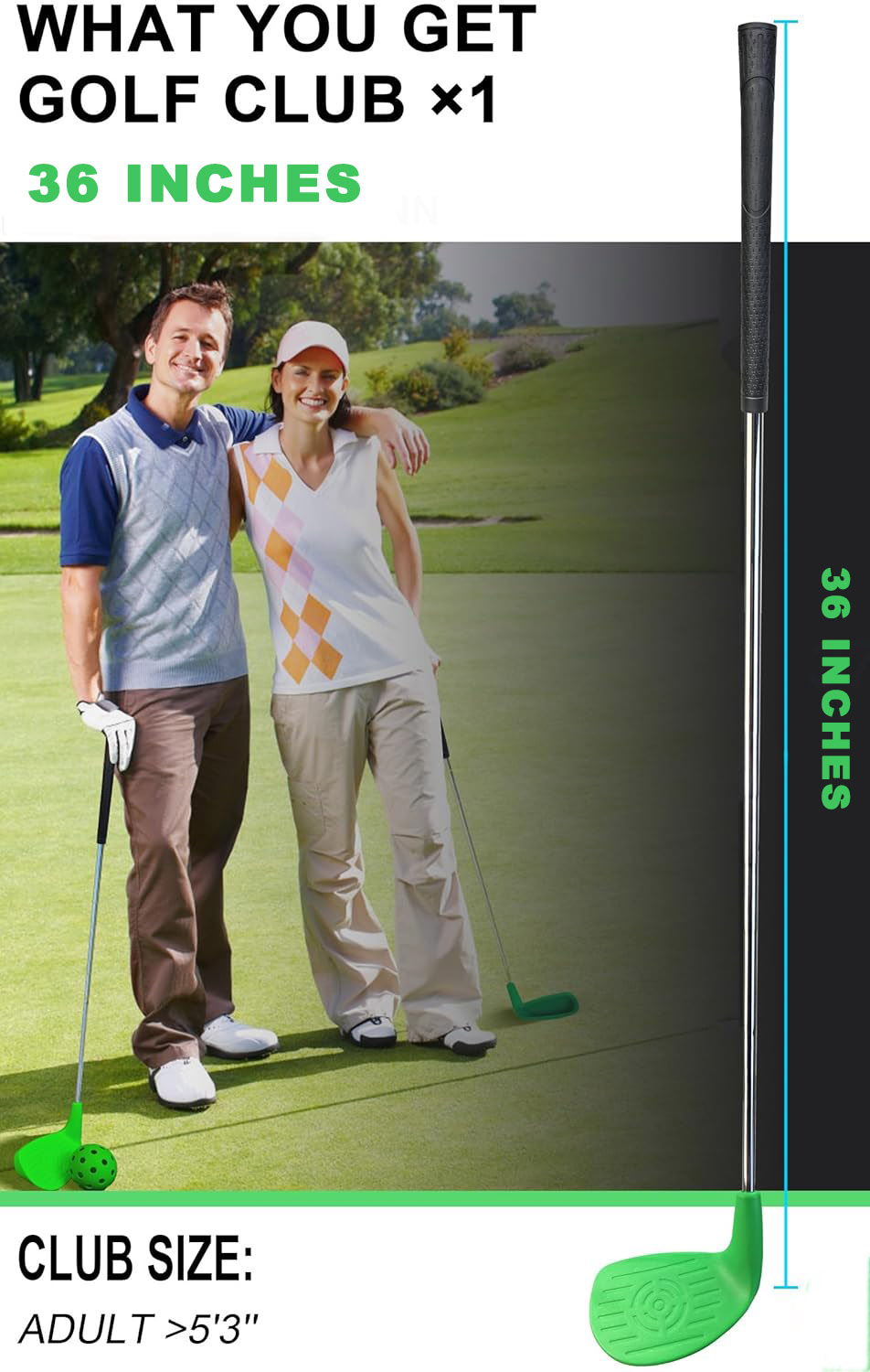 Klub Golf Halaman Belakang den - Golf Equipment For Kids ulasan dan harga
