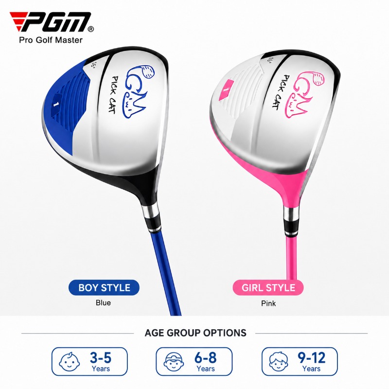 PGM Kids Golf Club Junior Wood - Golf Equipment For Kids ulasan dan harga