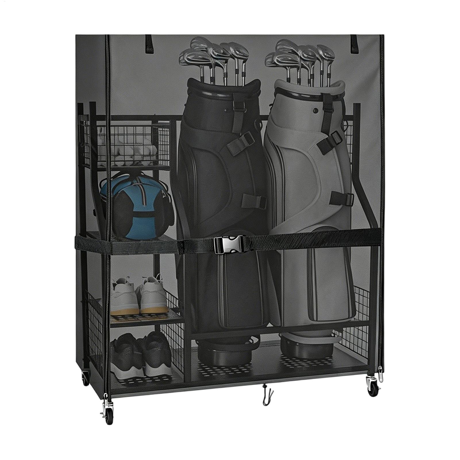 Penutup Debu untuk Rak Penyimp - Golf Equipment Garage Organizer ulasan dan harga